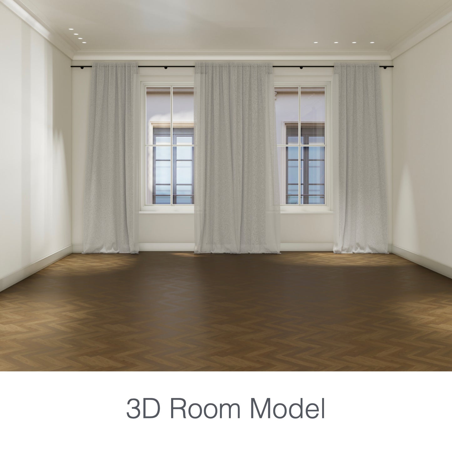 SketchUp 3D model making services for interior design