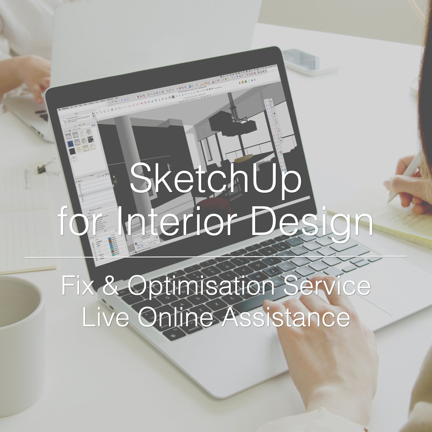 SketchUp model fixing and optimisation service