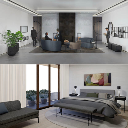 SketchUp 3D Interior Design Render