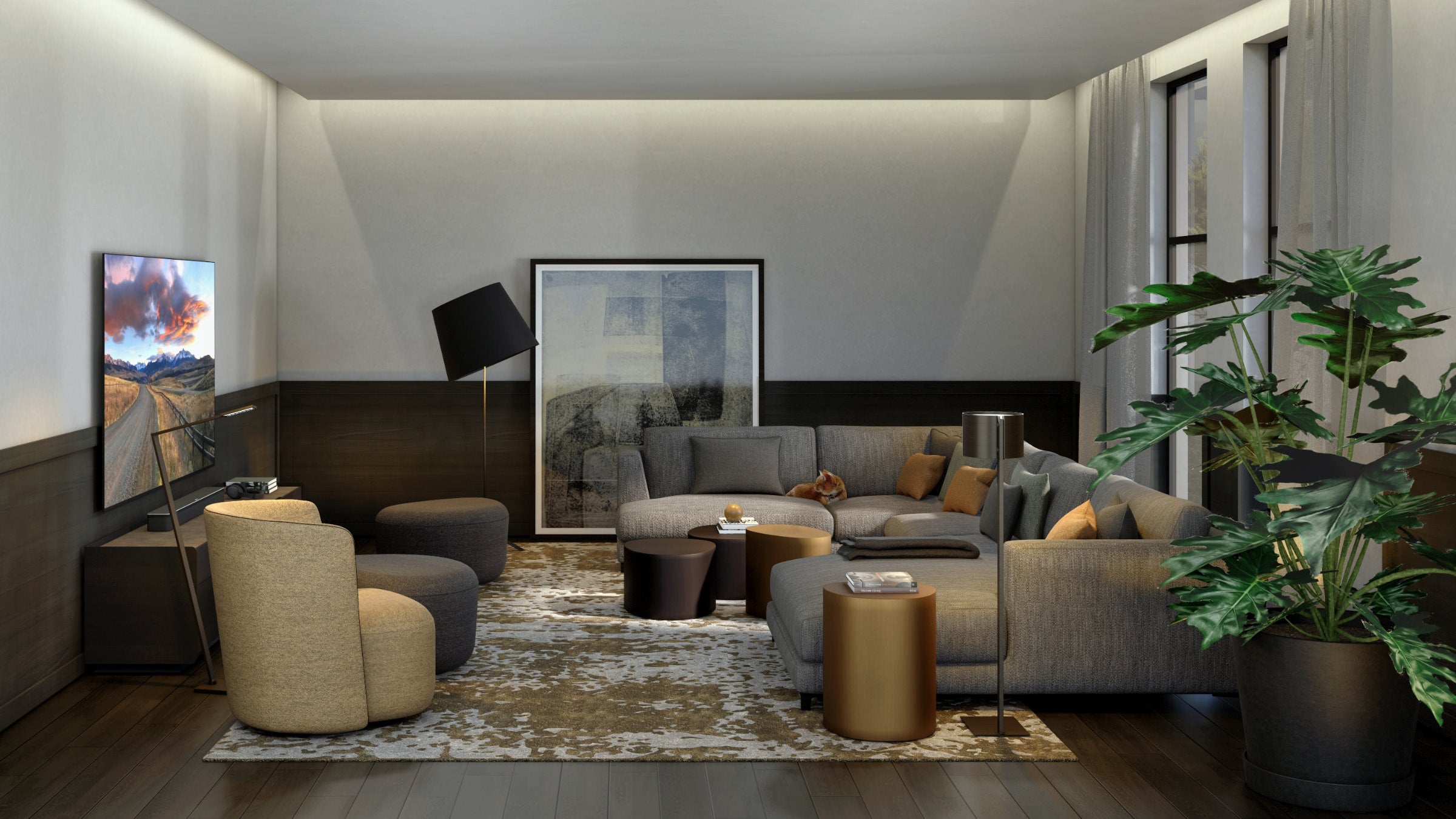 photorealistic interior render